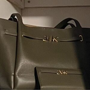 MK Large Reed Tote bag and Wallet